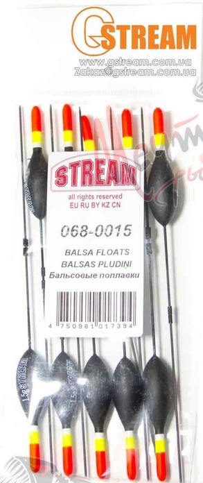Поплавок "STREAM" 068-004 #4.0 гр