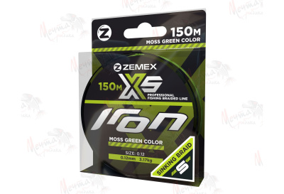 ШНУР ПЛЕТЕНЫЙ ZEMEX IRON X5 #0.12